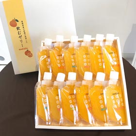 ワッフルアトリエ ムエル 愛媛県産飲むゼリー12本セット【送料込み】【お届け不可地域:北海道・沖縄・離島】