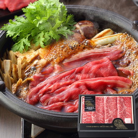氷温熟成 鳥取和牛 すき焼き用 モモスライス600g 【送料込み】【代引き不可】