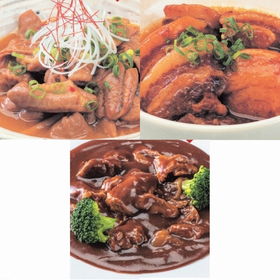 秋田県産お肉の総菜3種 3袋セット【ポスト投函でお届け】