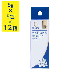 マヌカハニー MgO400+ 5g×5包×12箱【送料込み】【お届け不可地域：北海道・沖縄・離島】