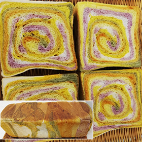 レインボー食パン 5枚切り 【送料込み】【お届け不可地域:北海道・沖縄・離島】