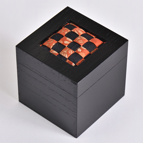 CUBE雅ーmiyabiー黒・癒しのアロマinterior(メッシュ・赤黒)【数量限定】【送料込み】【二重包装不可】