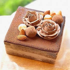 低糖質 ガトーショコラ デコ 4号 スイーツ 小麦粉不使用 砂糖不使用 ロカボ 洋菓子 お菓子【送料込み】【お届け不可地域:北海道・沖縄・離島】