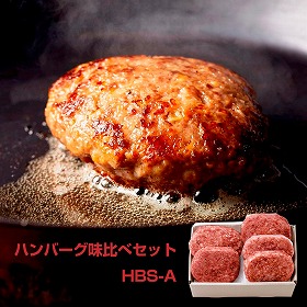 ハンバーグ味比べセット HBS-A 洋風惣菜 ハンバーグ【送料込み】【お届け不可地域:北海道・沖縄・離島】