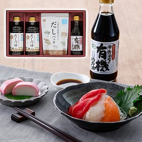 大田記念病院が考えただしつゆ・調味料詰合せ 調味料 めんつゆ【送料込み】【二重包装不可】【お届け不可地域：離島】