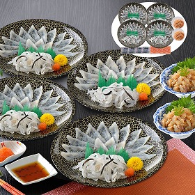 関とら本店 とらふく刺身・とらふく塩辛セット 魚介 詰合せ【送料込み】【二重包装不可】【お届け不可地域：離島】