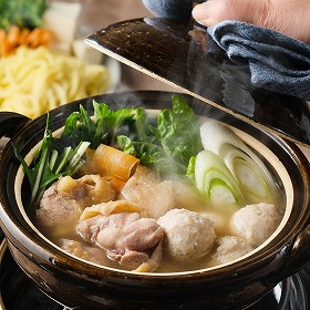 絆屋 おおいた冠地どり 鶏白湯鍋セット 惣菜 鍋セット【送料込み】【お届け不可地域：離島】