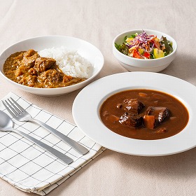 仙臺牛たん屋 牛たんシチューと牛たんカレー 【送料込み】【お届け不可地域：離島】
