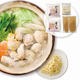 【お歳暮2025】二反田醤油店&博多華味鳥 博多華味鳥&柚子胡椒鍋つゆセット 9813-028 鍋セット【送料込み】【二重包装不可】【お届け不可地域:北海道・沖縄・離島】