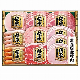 【お歳暮2025】 伊藤ハム 厳選国産豚肉使用 伝承 DKS-58 ハムギフト【送料込み】【二重包装不可】