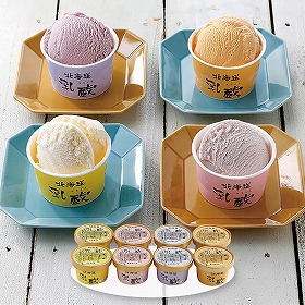 乳蔵 北海道アイスクリーム8個 110129 4821-222 スイーツ アイス【送料込み】【二重包装不可】【お届け不可地域：北海道・沖縄・離島】
