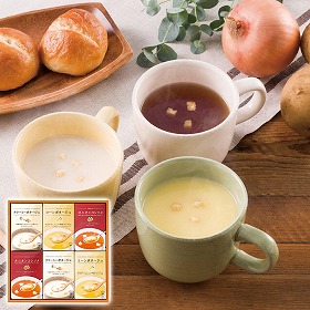 あったかスープの詰合せ HY-BO 1224-035 スープ セット【送料込み】【お届け不可地域：北海道・沖縄・離島】