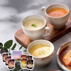 JAふらの 富良野ポタージュセットA FPS-A 1243-047 スープ 詰合せ【送料込み】【お届け不可地域：北海道・沖縄・離島】