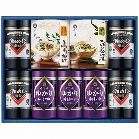 やま磯 海苔・茶漬・ふりかけ詰合せ 味ぐるめ-9A 9個 1251-082 のり 惣菜 セット【送料込み】【お届け不可地域：北海道・沖縄・離島】