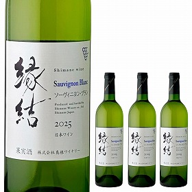 島根ワイナリー 島根わいん縁結ソーヴィニヨン・ブラン750ｍｌ×3本セット 白ワイン ワイン【送料込み】