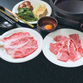 八幡平牛ロースすきやき、しゃぶしゃぶ用300g【送料込み】【お届け不可地域:沖縄・離島】