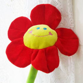 1輪 花束 ラッピング スマイルフラワー 韓国 ぬいぐるみ花束 花束ギフト 花 レッド【送料込み】【お届け不可地域:沖縄・離島】【ひょうご・神戸オンライン物産展】