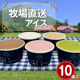 牧場直送アイス スタンダードセット 5種10個入【送料込み】【お届け不可地域:北海道・沖縄・離島】