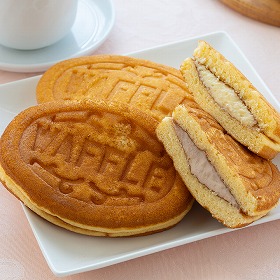 岡山 創業明治四年 福井堂 ワッフル 詰め合わせ 2種 セット 洋菓子 スイーツ【送料込み】