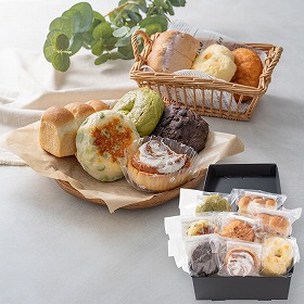 パンフォーユー 4軒のパン屋さんを旅するギフト 菓子パン 惣菜パン【送料込み】【お届け不可地域:離島】