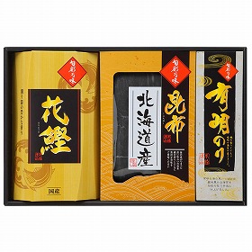 和匠選 味わいギフト だし昆布 かつお節 のり ふりかけ 出汁 セット【送料込み】【二重包装不可】【お届け不可地域：離島】
