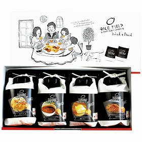 ライスフィールド ベイクドアンドフライド 4袋入 4204-072 和菓子 せんべい【送料込み】【お届け不可地域：北海道・沖縄・離島】