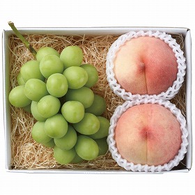 3%OFF【お中元2025】桃とシャインマスカット詰合せ 4727-070 フルーツ 果物【送料込み】【お届け不可地域:北海道・沖縄・離島】【お届け日時指定不可】