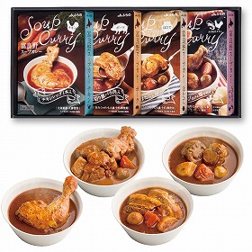 3%OFF【お中元2025】JAふらの 富良野スープカレーセット FSC-40 4776-011 洋風惣菜 カレー【送料込み】【二重包装不可】【お届け不可地域:北海道・沖縄・離島】