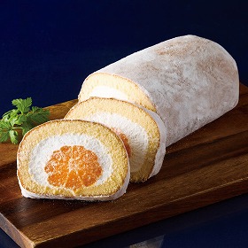 【お中元2025】新杵堂 まるごとみかん入りロールケーキ B23-2 スイーツ 洋菓子【送料込み】【二重包装不可】【お届け不可地域:離島】_512
