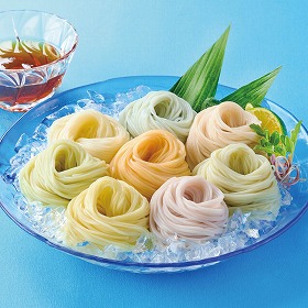 【お中元2025】三輪そうめん小西 みわのにじ RMW-30 麺 そうめん【送料込み】【二重包装不可】【お届け不可地域:離島】_523