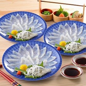 日髙本店 とらふぐ刺身小皿セット フグ ふぐ【送料込み】【お届け不可地域：離島】