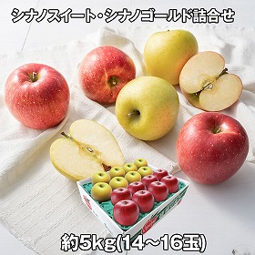 シナノスイート・シナノゴールド詰合せ フルーツ 果物【送料込み】【お届け不可地域:離島】
