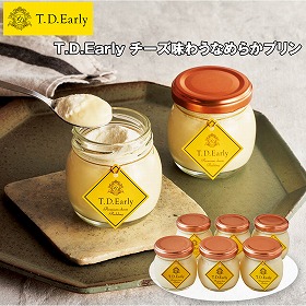 【お歳暮2025】T.D.Early チーズ味わうなめらかプリン 80ml×6 スイーツ 洋菓子【送料込み】【お届け不可地域：離島】_790