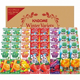 【お歳暮2025】カゴメ すこやかウィンターバラエティギフト 紙容器 計32 ジュース【送料込み】【お届け不可地域:離島】_997