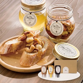 【お歳暮2025】MYHONEY 3種チューブボトルセット 9876-068 はちみつ 蜂蜜 ハニー【送料込み】【二重包装不可】【お届け不可地域：北海道・沖縄・離島】