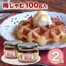 梅じゃむ100g 2個セット 国産 ジャム 南高梅 和歌山 紀州【送料込み】【お届け不可地域：北海道・沖縄・離島】