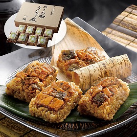 うなぎ割烹 一愼 おこわ風うなぎ飯 60g×8個 IUM608SN 4824-925 鰻【送料込み】【お届け不可地域：北海道・沖縄・離島】