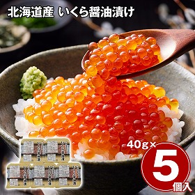 北海道産 いくら醤油漬け 200g イクラ【送料込み】【二重包装不可】【お届け不可地域：離島】