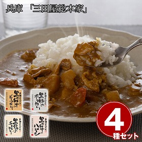兵庫 三田屋総本家 こだわりカレー＆ハヤシセット カレーライス【送料込み】【二重包装不可】【お届け不可地域：離島】