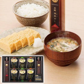 フリーズドライみそ汁＆飛魚だしセット FDA-25 1219-034 簡単 みそ汁 詰合せ【送料込み】【お届け不可地域：北海道・沖縄・離島】