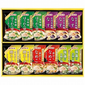 マルトモ 鰹節屋のこだわり椀 計12 MS-20F 1221-089 簡単 みそ汁 詰合せ【送料込み】【お届け不可地域：北海道・沖縄・離島】