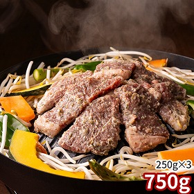 瀬戸内レモンの塩ジンギスカン 750g 羊肉 ラム【送料込み】【二重包装不可】【お届け不可地域：離島】