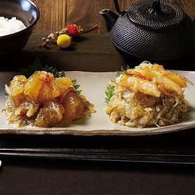 数の子とかにの贅沢松前漬けセット 430185 1891-773 海鮮惣菜【送料込み】【二重包装不可】【お届け不可地域：北海道・沖縄・離島】