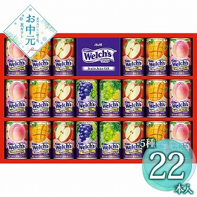 【お中元2026】ウェルチ 100％果汁ギフト 22本 フルーツジュース【送料込み】