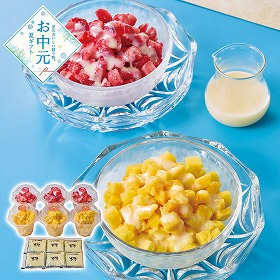 【お中元2026】ころっとフローズン果実アソート スイーツ アイス【送料込み】【二重包装不可】【お届け不可地域：離島】_517