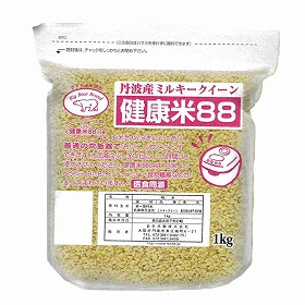 【一時停止】健康米88丹波産ミルキークイーン 4kg【送料込み】【お届け不可地域：北海道・沖縄・離島】