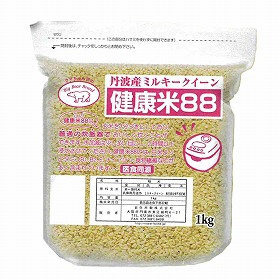 健康米88丹波産ミルキークイーン 4kg【送料込み】【お届け不可地域：北海道・沖縄・離島】