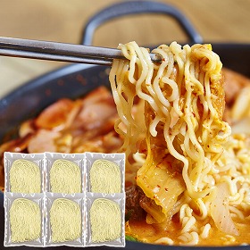鍋〆の中華麺 6袋(90g×6)【送料込み】【ゆうパケットでお届け】