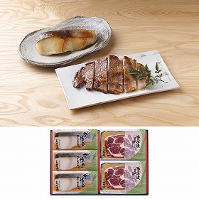 京都やま六 西京漬詰合せ［銀だら・豚肩ロース］ 和風惣菜 タラ 豚肉【送料込み】【二重包装不可】【お届け不可地域：離島】