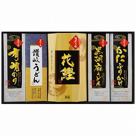 和匠選 味わいギフト うどん2種 かつお節 ふりかけ のり 和食 詰合せ【送料込み】【二重包装不可】【お届け不可地域：離島】